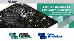 What Knowledgematters.com website looked like in 2021 (4 years ago)