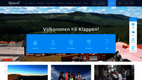 What Klappen.se website looked like in 2021 (2 years ago)
