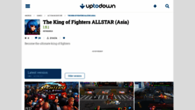 What Kof-allstar.en.uptodown.com website looked like in 2021 (2 years ago)