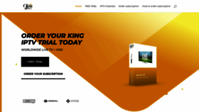 What King-iptv.net website looked like in 2021 (2 years ago)