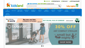 What Kidslandusa.com website looked like in 2021 (2 years ago)