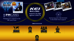 What Kei-ind.com website looked like in 2021 (2 years ago)