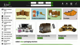 What Kitepackaging.co.uk website looked like in 2021 (2 years ago)