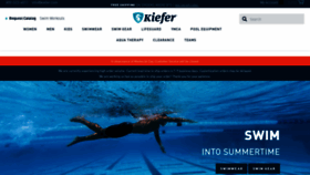 What Kiefer.com website looked like in 2021 (2 years ago)