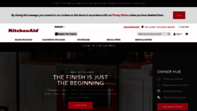 What Kitchenaid.ca website looked like in 2021 (2 years ago)