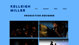 What Kelleighmiller.com website looked like in 2021 (3 years ago)