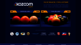 What Kozoom.com website looked like in 2021 (2 years ago)