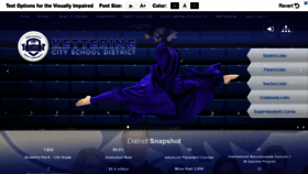 What Ketteringschools.org website looked like in 2021 (4 years ago)