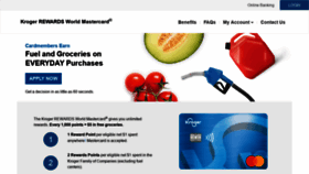 What Krogermastercard.com website looked like in 2021 (2 years ago)