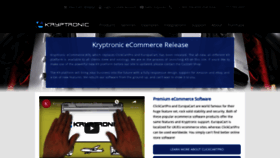 What Kryptronic.com website looked like in 2021 (2 years ago)