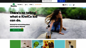 What Kiwico.com website looked like in 2021 (2 years ago)