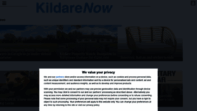 What Kildarenow.com website looked like in 2021 (2 years ago)