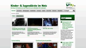 What Kinderaerzte-im-netz.de website looked like in 2021 (2 years ago)