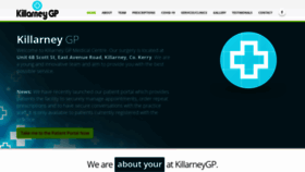 What Killarneygp.ie website looked like in 2021 (2 years ago)