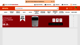 What Koctas.com.tr website looked like in 2021 (4 years ago)
