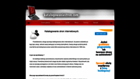 What Katalogowaniestron.com website looked like in 2021 (2 years ago)