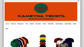 What Kameynatekstil.com website looked like in 2021 (2 years ago)