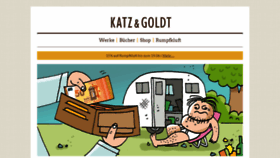 What Katzundgoldt.de website looked like in 2021 (2 years ago)