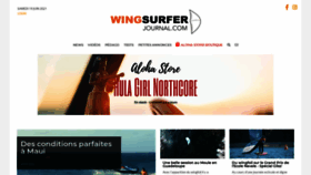 What Kiteboardjournal.com website looked like in 2021 (2 years ago)
