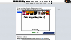 What Komixxy.pl website looked like in 2021 (2 years ago)