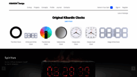 What Kibardindesign.com website looked like in 2021 (2 years ago)