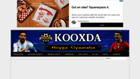What Kooxda.com website looked like in 2021 (2 years ago)