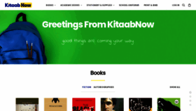 What Kitaabnow.com website looked like in 2021 (2 years ago)