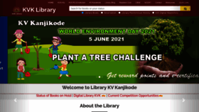 What Kvklibrary.in website looked like in 2021 (2 years ago)