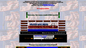 What Kilroywashere.org website looked like in 2021 (3 years ago)