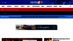 What Kfor.com website looked like in 2021 (2 years ago)