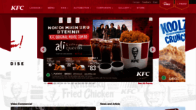What Kfcku.com website looked like in 2021 (2 years ago)