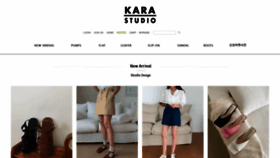 What Karashoes.co.kr website looked like in 2021 (2 years ago)