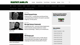 What Kiepscy.org.pl website looked like in 2021 (2 years ago)