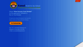 What Kamalmodel.campuscare.info website looked like in 2021 (2 years ago)