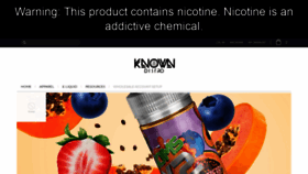 What Knowndistro.com website looked like in 2021 (4 years ago)