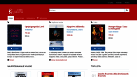 What Knjizara.com website looked like in 2021 (2 years ago)