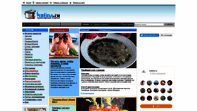 What Kulina.ru website looked like in 2021 (4 years ago)