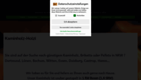 What Kaminholz-holzi.de website looked like in 2021 (2 years ago)