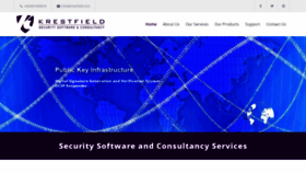 What Krestfield.com website looked like in 2021 (2 years ago)