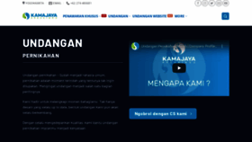 What Kamajaya.info website looked like in 2021 (2 years ago)