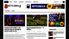 What Kettlebells.tube website looked like in 2021 (2 years ago)