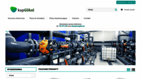 What Kupglikol.pl website looked like in 2021 (2 years ago)