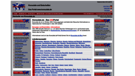 What Konsulate.de website looked like in 2021 (2 years ago)