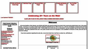 What Kellscraft.com website looked like in 2021 (2 years ago)