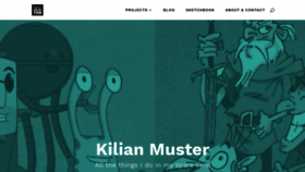 What Kilianmuster.com website looked like in 2021 (2 years ago)