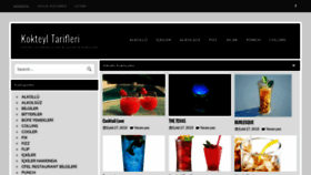 What Kokteyll.com website looked like in 2021 (2 years ago)