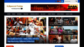 What Kollywoodtoday.com website looked like in 2021 (2 years ago)