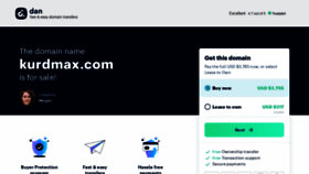 What Kurdmax.com website looked like in 2021 (2 years ago)