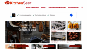 What Kitchenseer.com website looked like in 2021 (2 years ago)