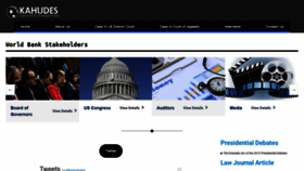 What Kahudes.net website looked like in 2021 (2 years ago)